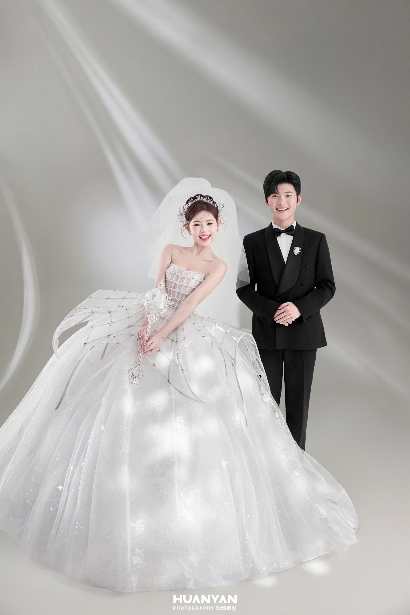 室内简约风婚纱照实拍（屿轻语系列）