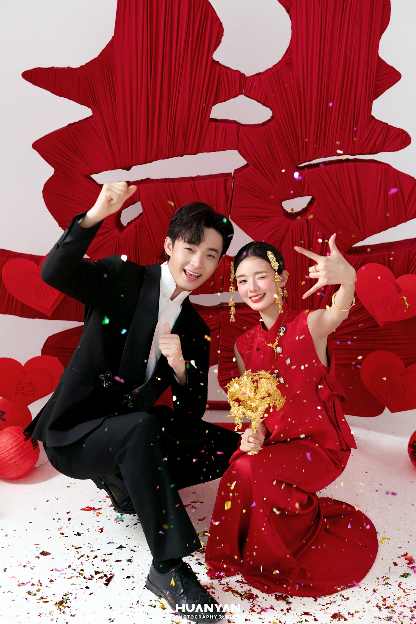 雾序章：仪式感风婚纱照室内实拍