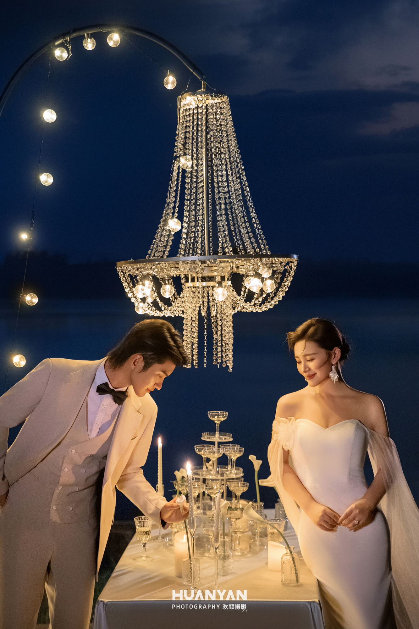 简约风婚纱照 · 室内场景 · 黛缃客片