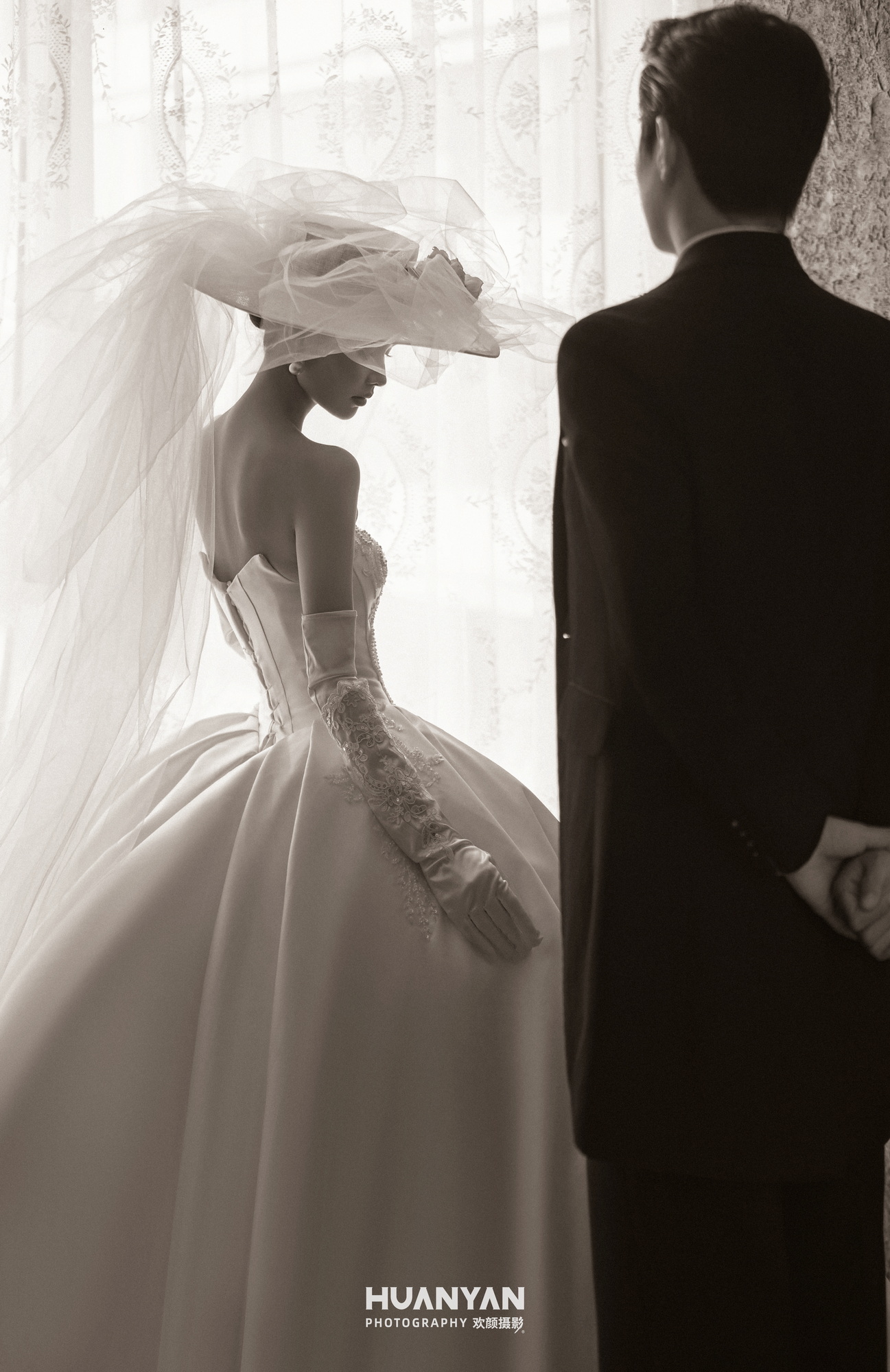 室内简约风婚纱照实拍（雾屿系列）