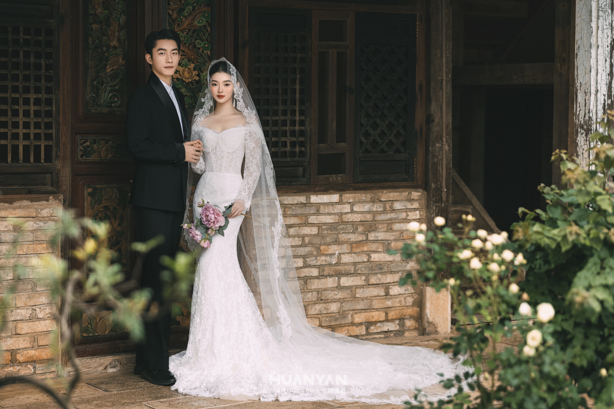 室内简约风婚纱照实拍（庭序予情·181系列）