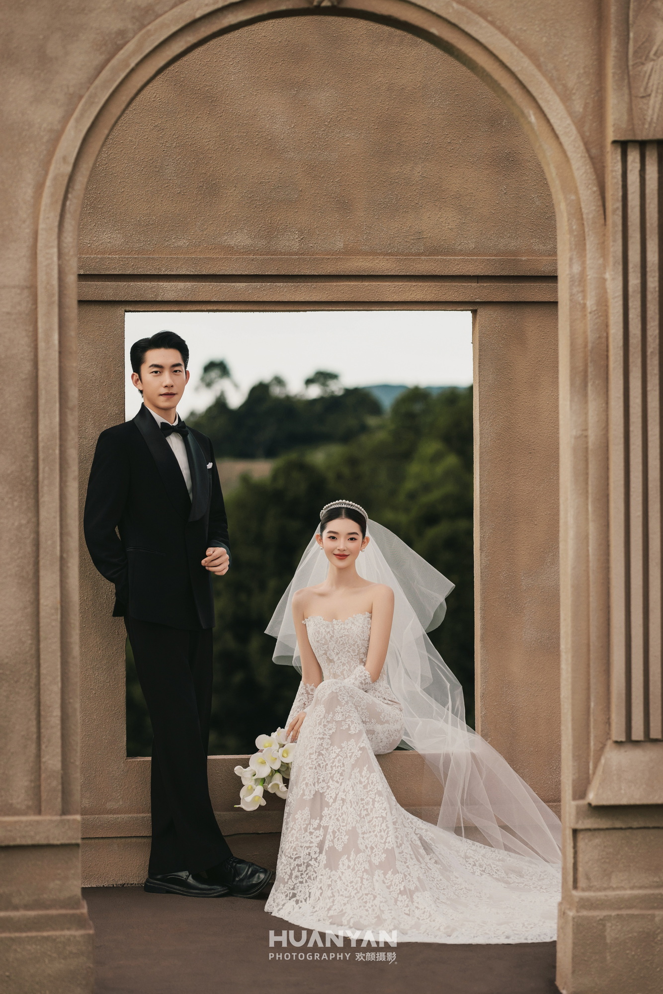 庄园仪式感风婚纱照实拍（庄园叙爱系列）