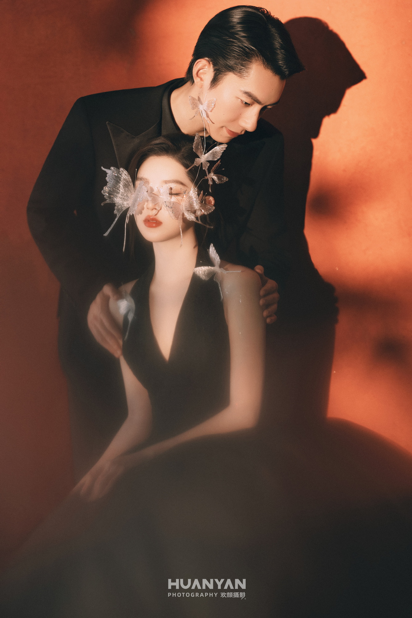 简约风婚纱照 · 室内场景 · 炽蝶予梦客片