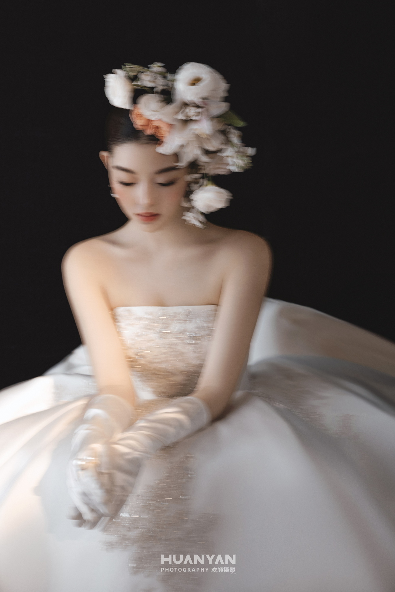 公园简约风婚纱照实拍（花纱予誓系列）