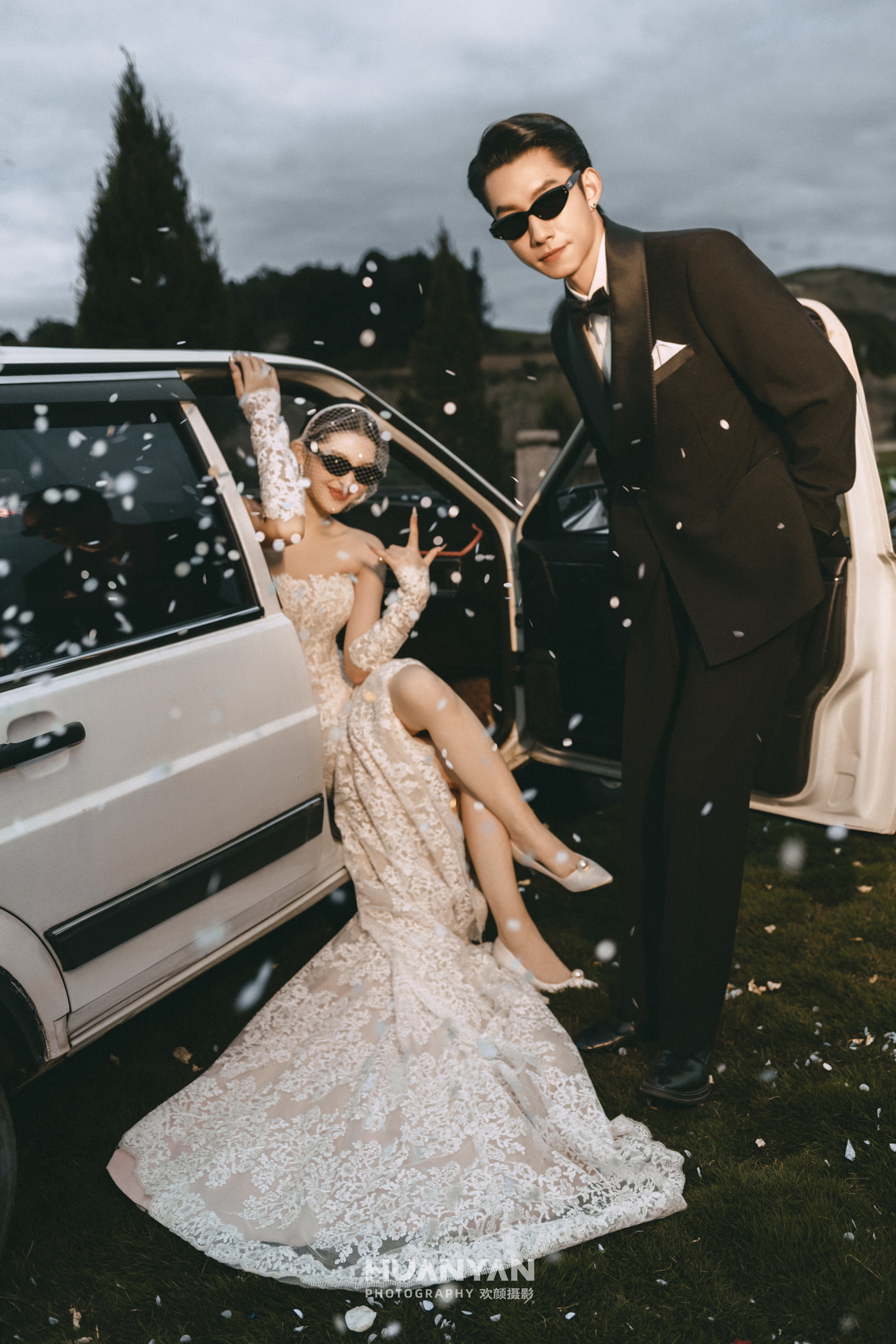 简约风婚纱照 · 室内场景 · 车途欢序客片