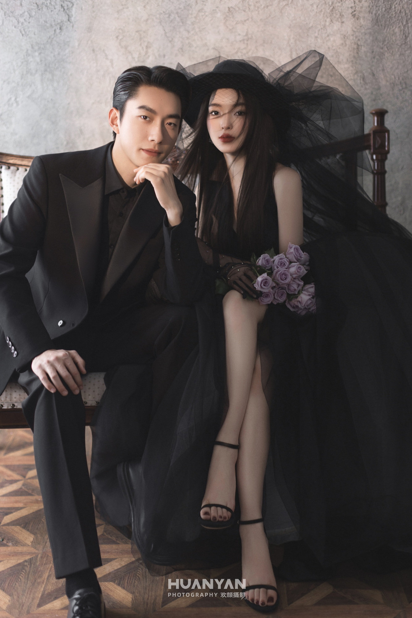 仪式感风婚纱照 · 室内场景 · 墨纱序章客片