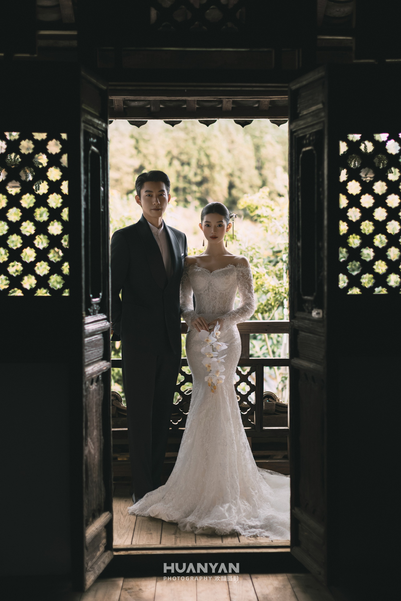 庭序予情·181：简约风婚纱照室内实拍