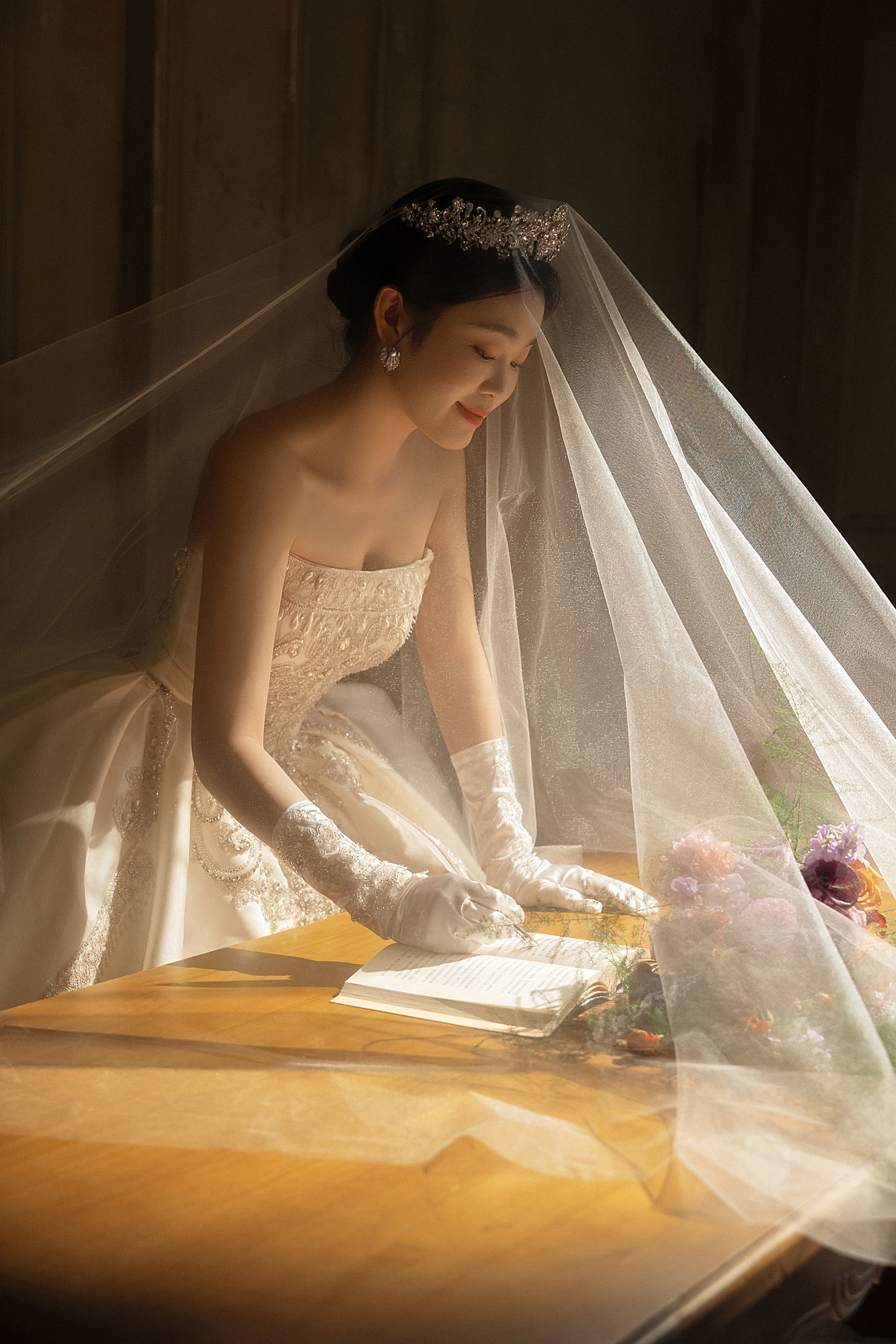 誓约序章：仪式感风婚纱照室内实拍