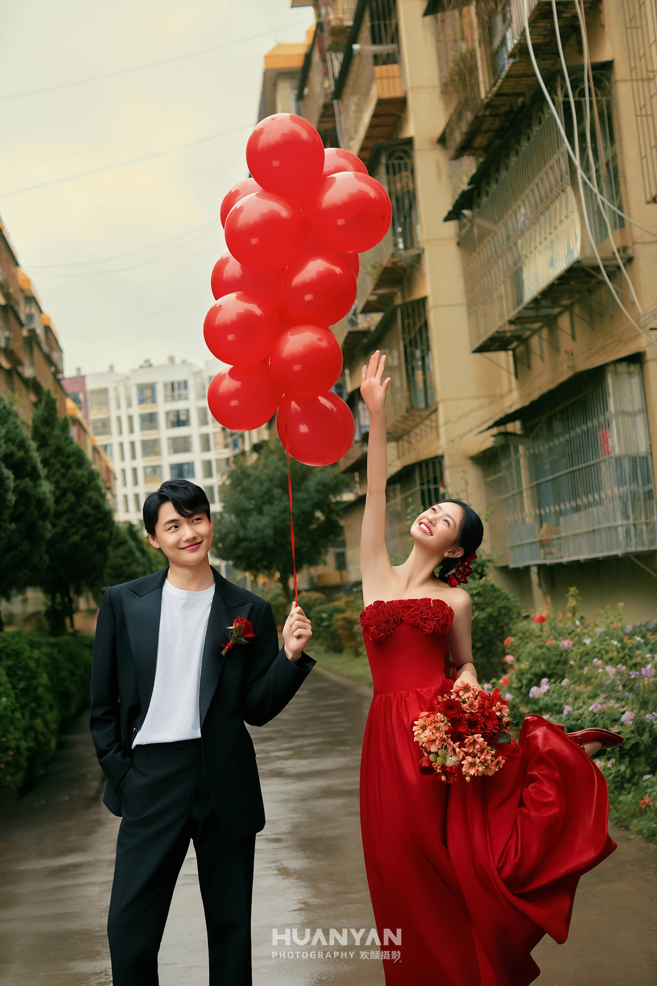 简约风婚纱照 · 室内场景 · 恋歌客片