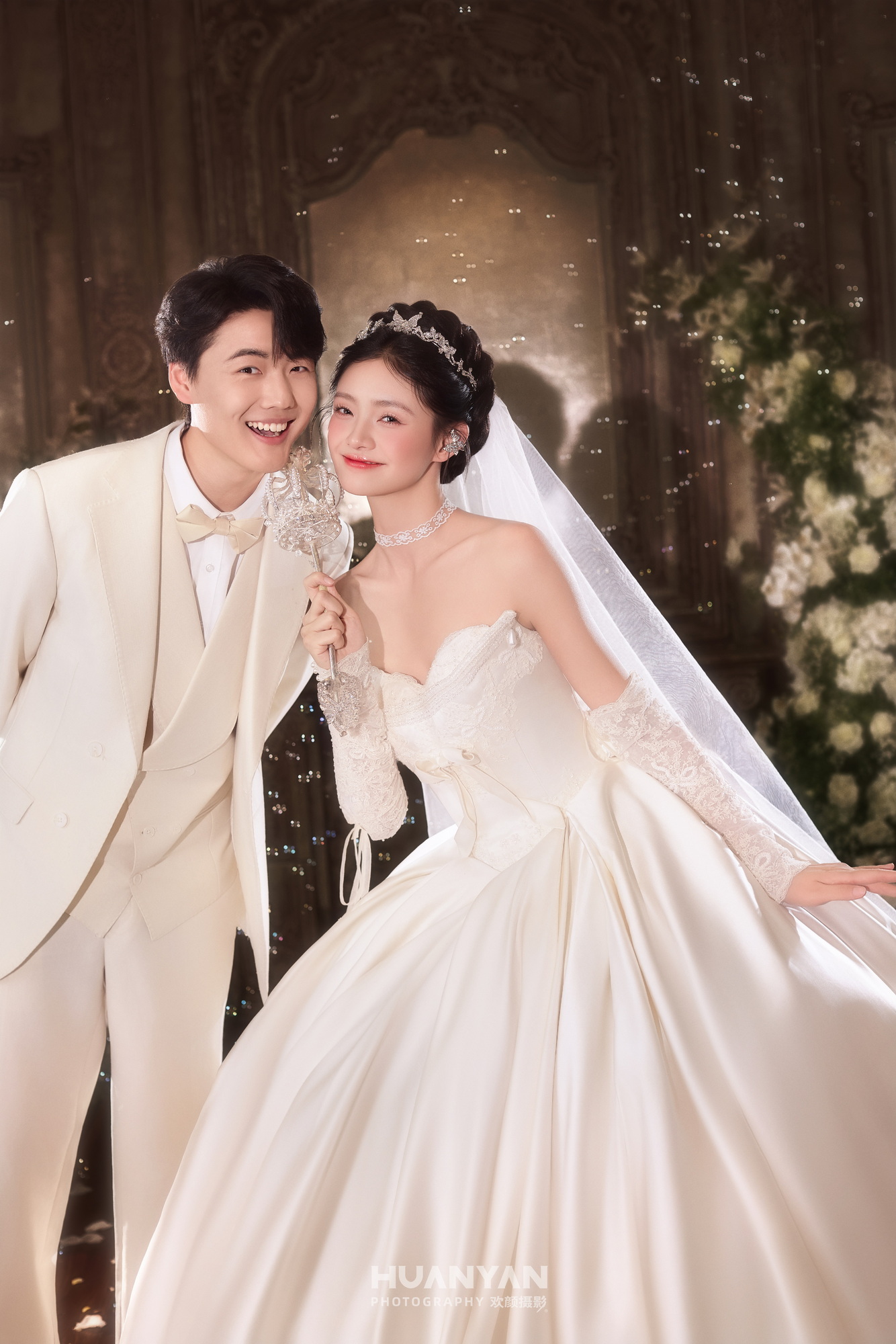 雪景高级感风婚纱照实拍（雪光系列）