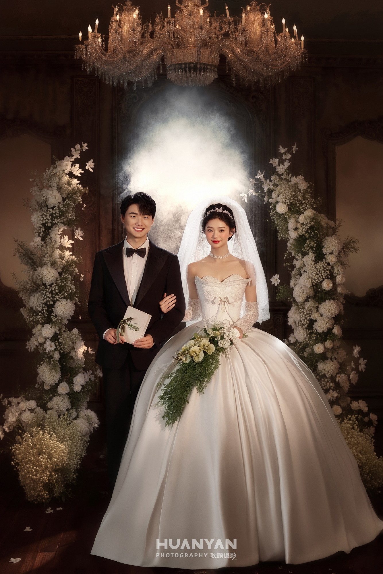 简约风婚纱照 · 室内场景 · 星纱客片