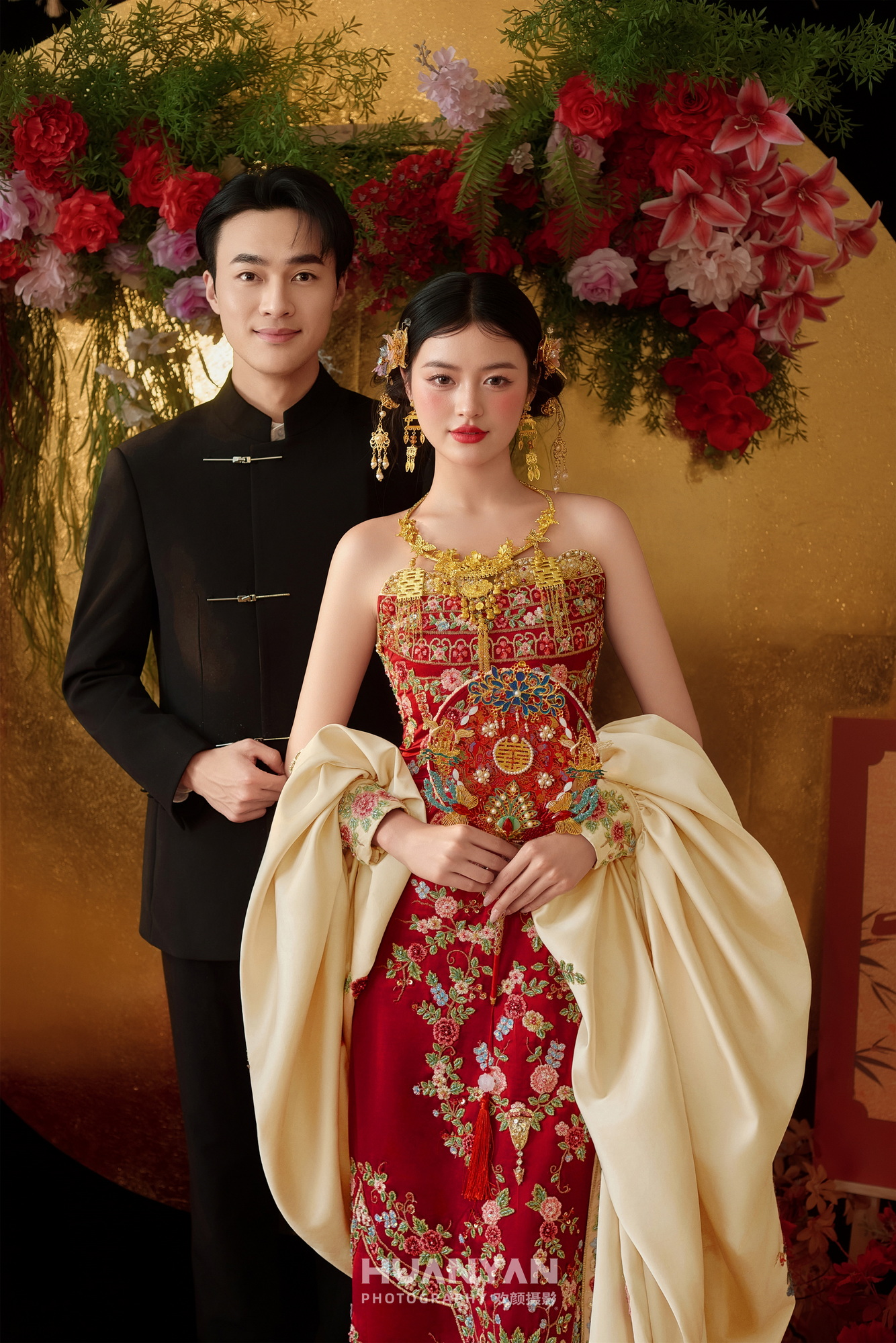 锦书缘：喜嫁风婚纱照室内实拍