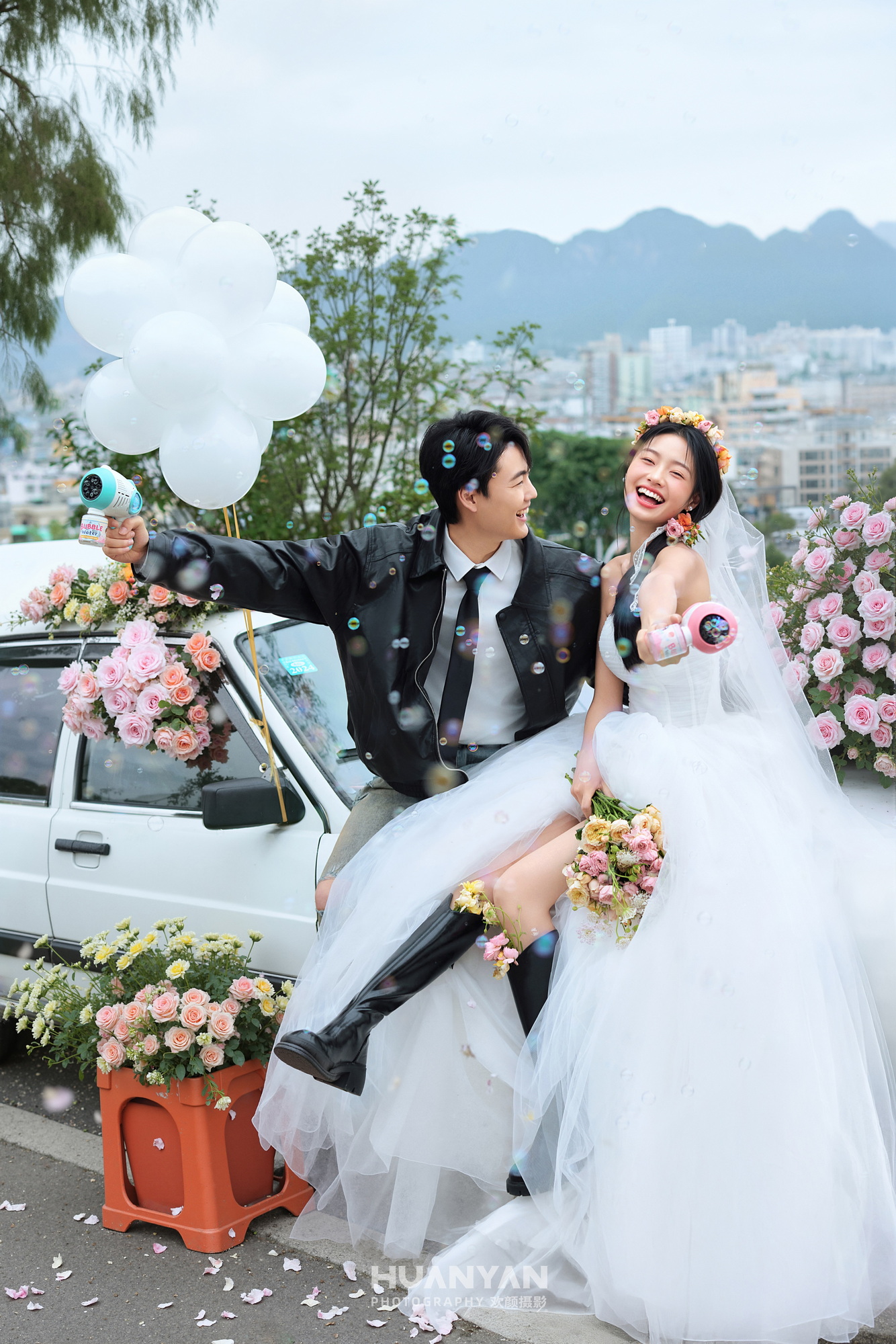 简约风婚纱照 · 室内场景 · 柔语客片