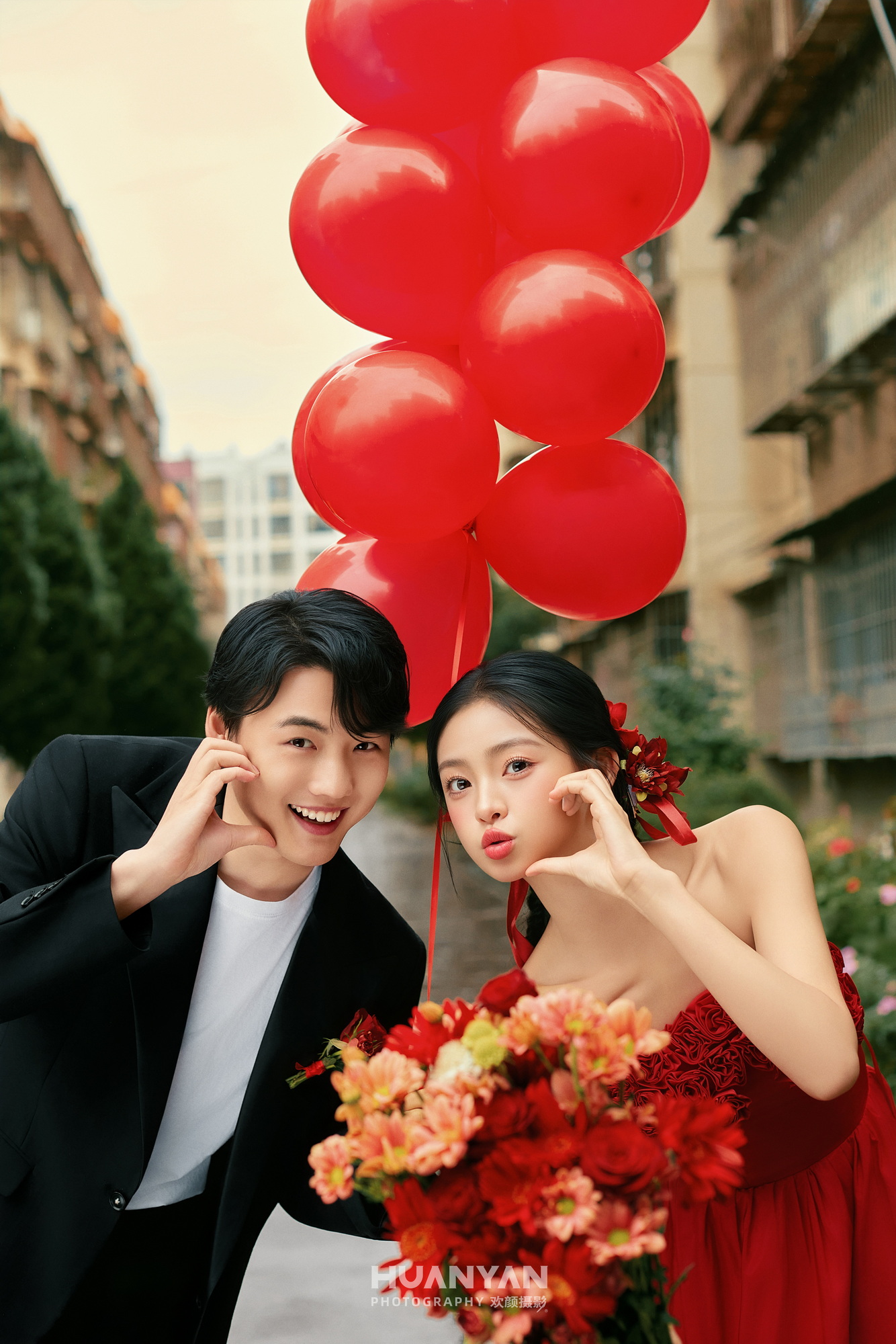 古镇婚纱照实拍
