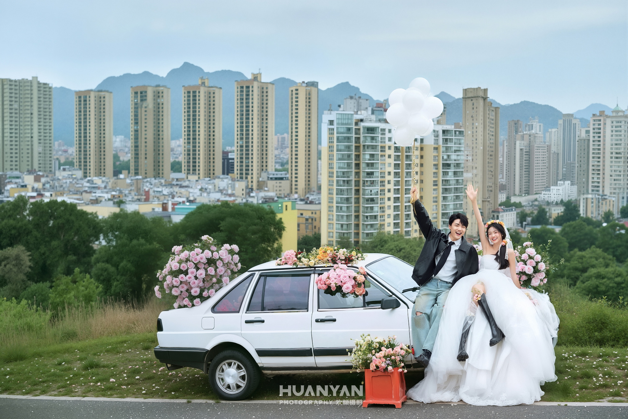 简约风婚纱照 · 室内场景 · 柔语客片