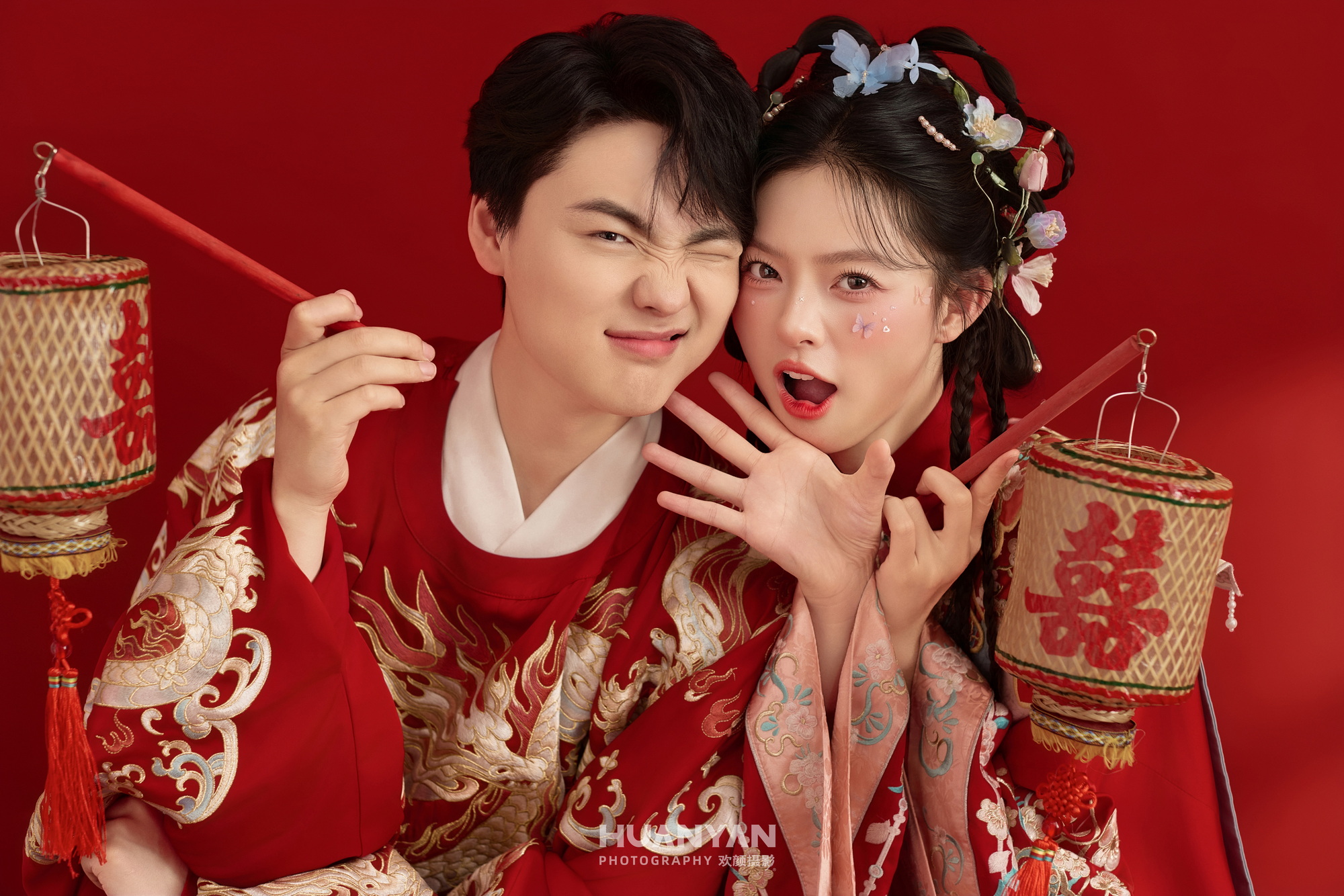 室内简约风婚纱照实拍（柔缘系列）