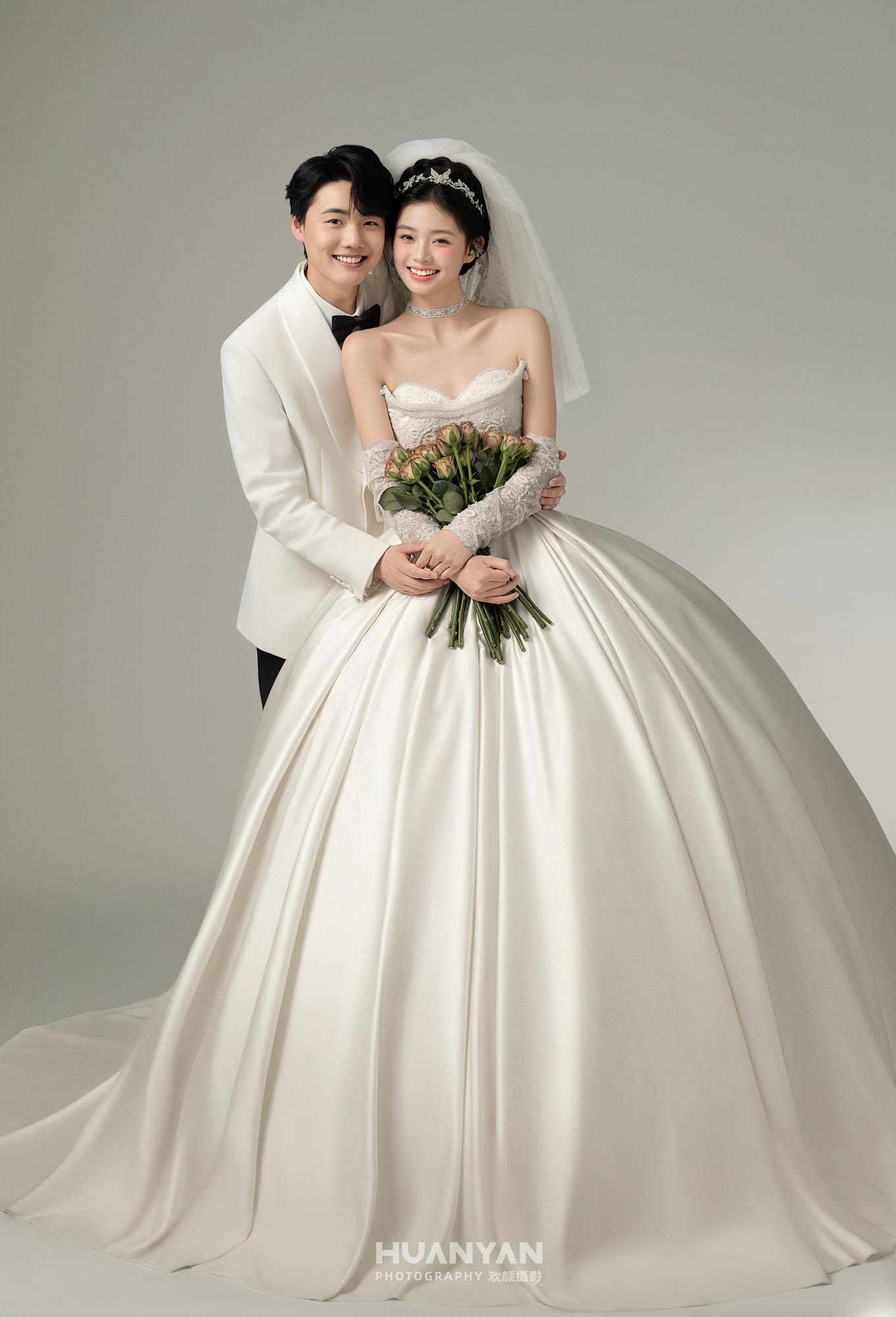 室内简约风婚纱照实拍（棕梦系列）