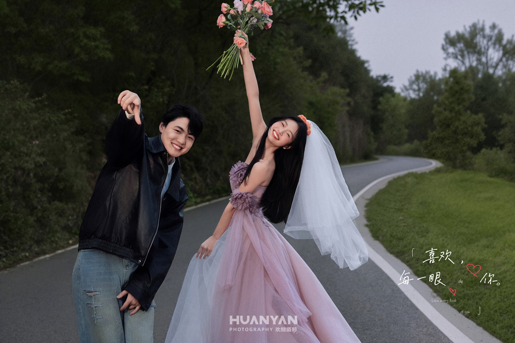 室内简约风婚纱照实拍（绾约系列）