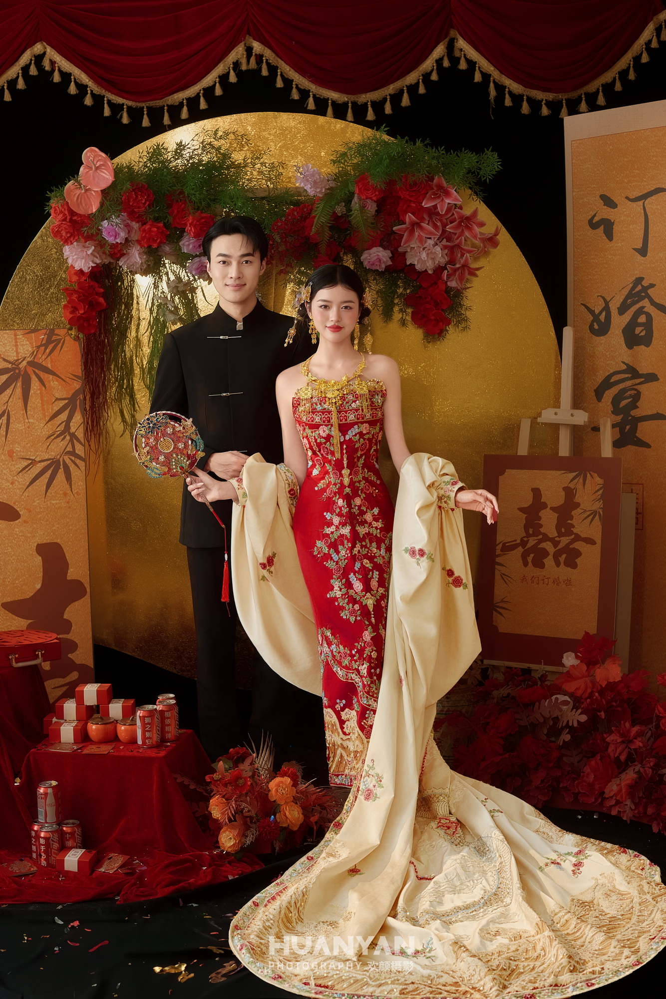 喜嫁风婚纱照 · 室内场景 · 锦书缘客片