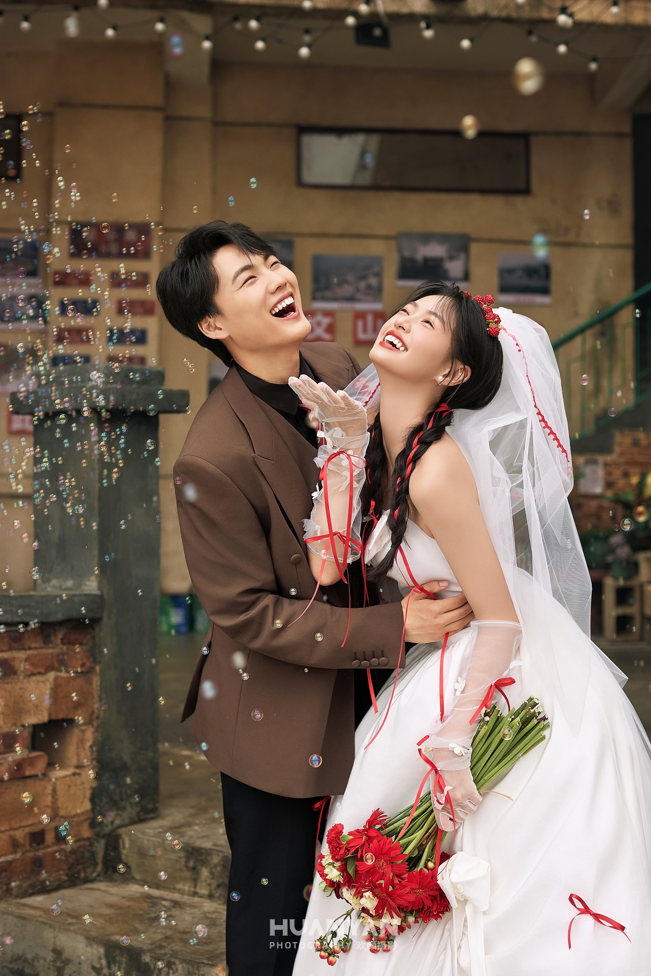 春天简约风婚纱照实拍（春笺系列）