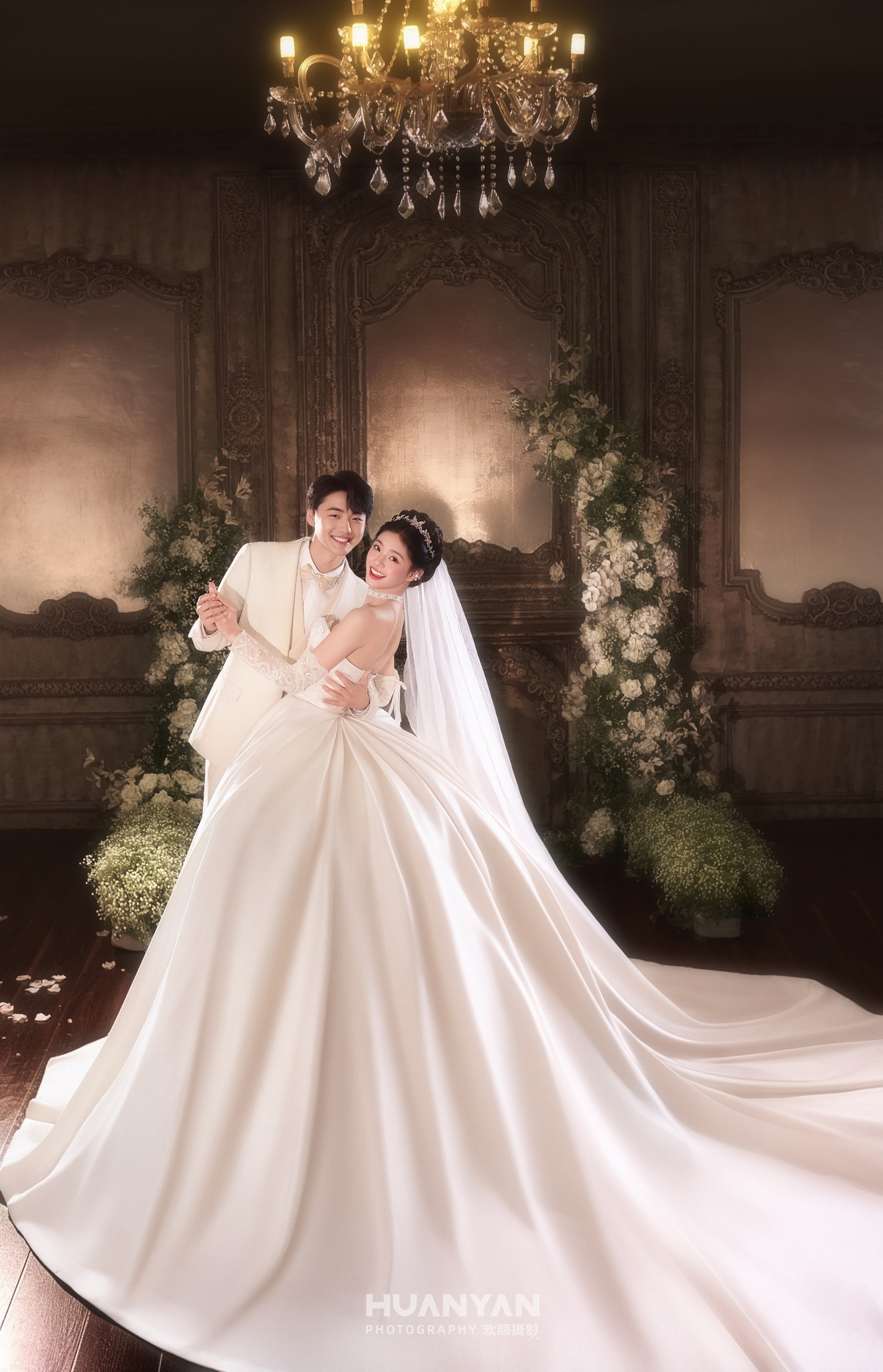 雪景高级感风婚纱照实拍（雪光系列）