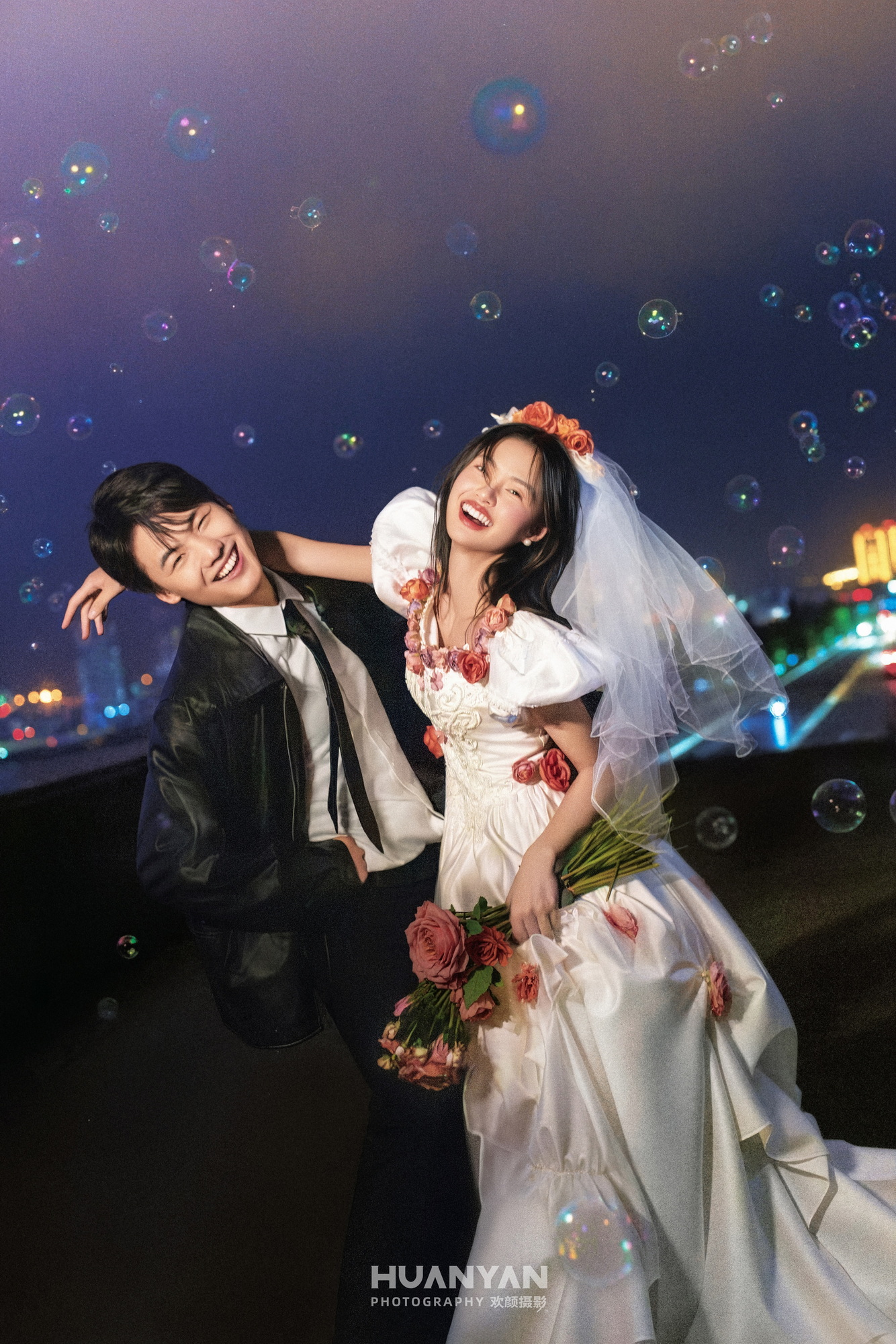 室内简约风婚纱照实拍（鎏缃系列）