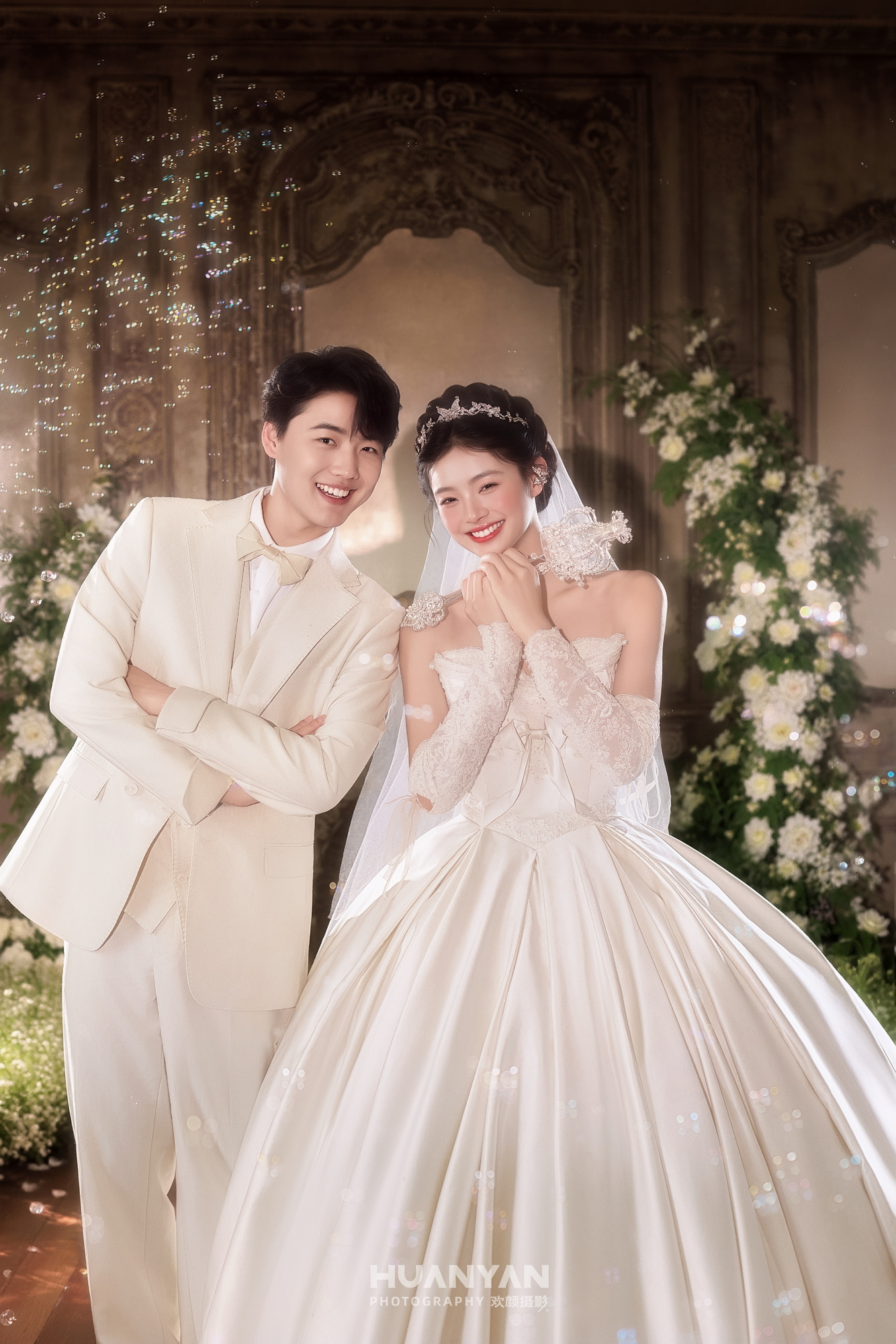 雪景高级感风婚纱照实拍（雪光系列）
