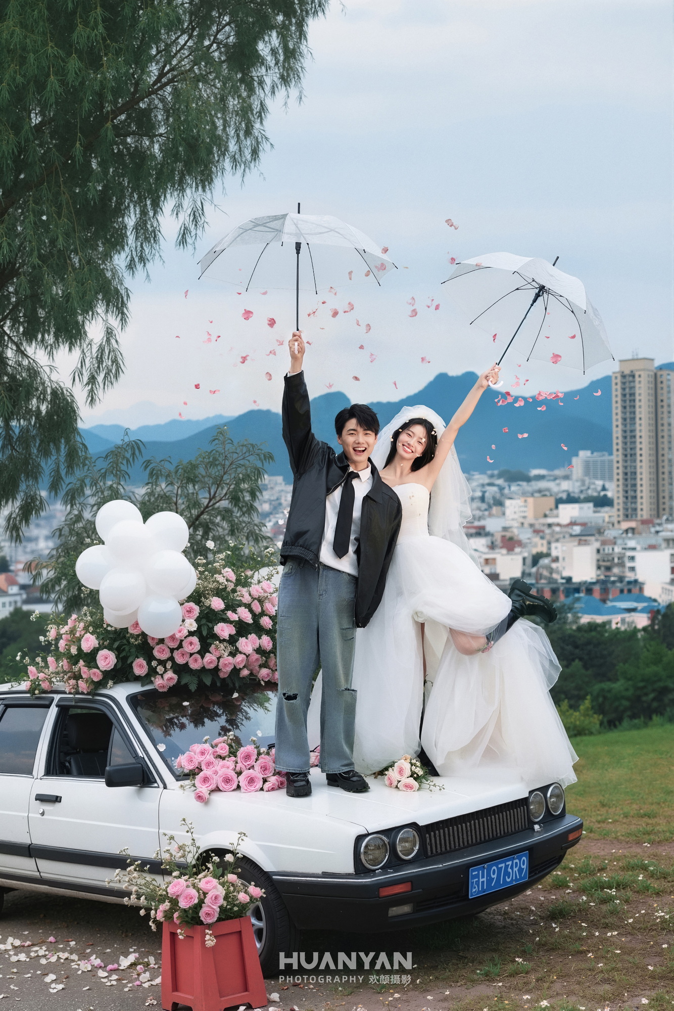 简约风婚纱照 · 春天场景 · 春语客片