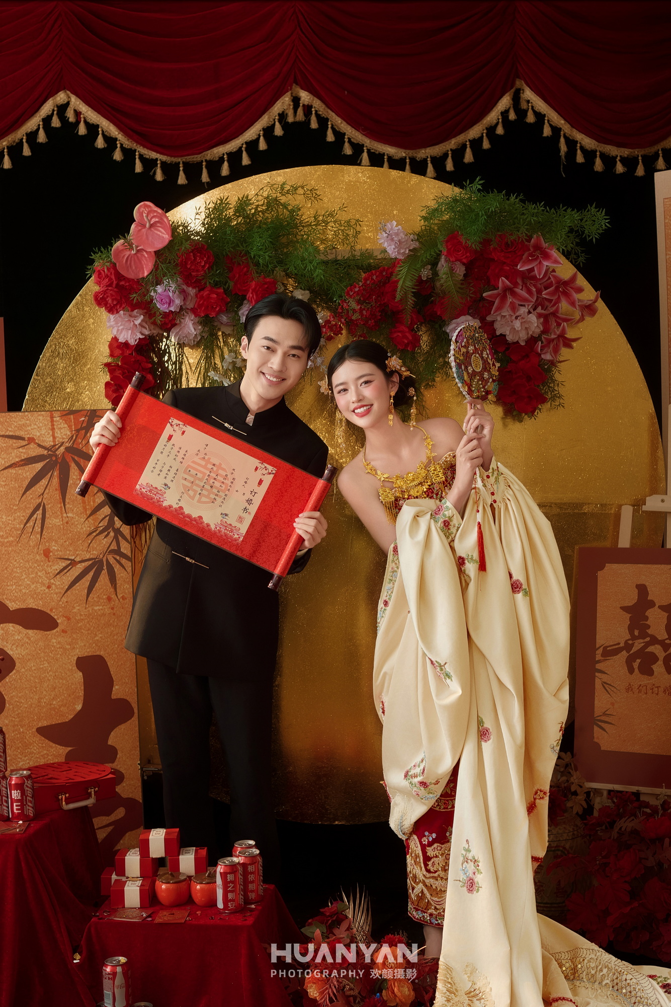 喜嫁风婚纱照 · 室内场景 · 锦书缘客片