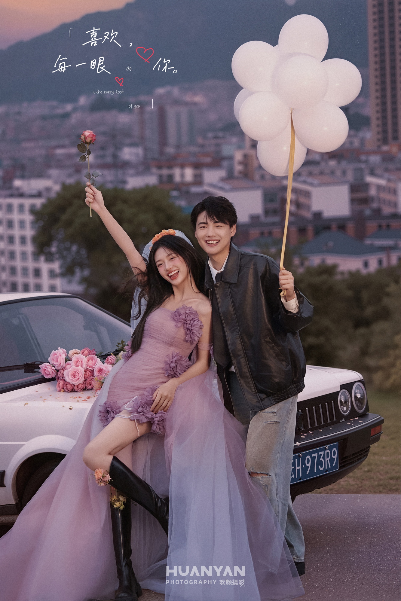 博物馆婚纱照实拍