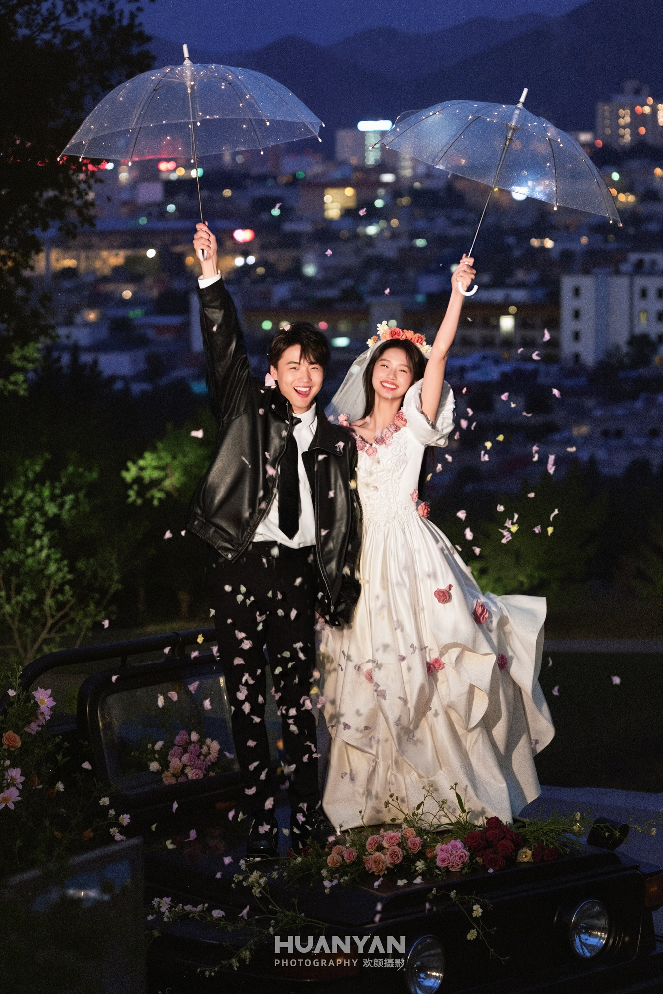 酒庄婚纱照实拍