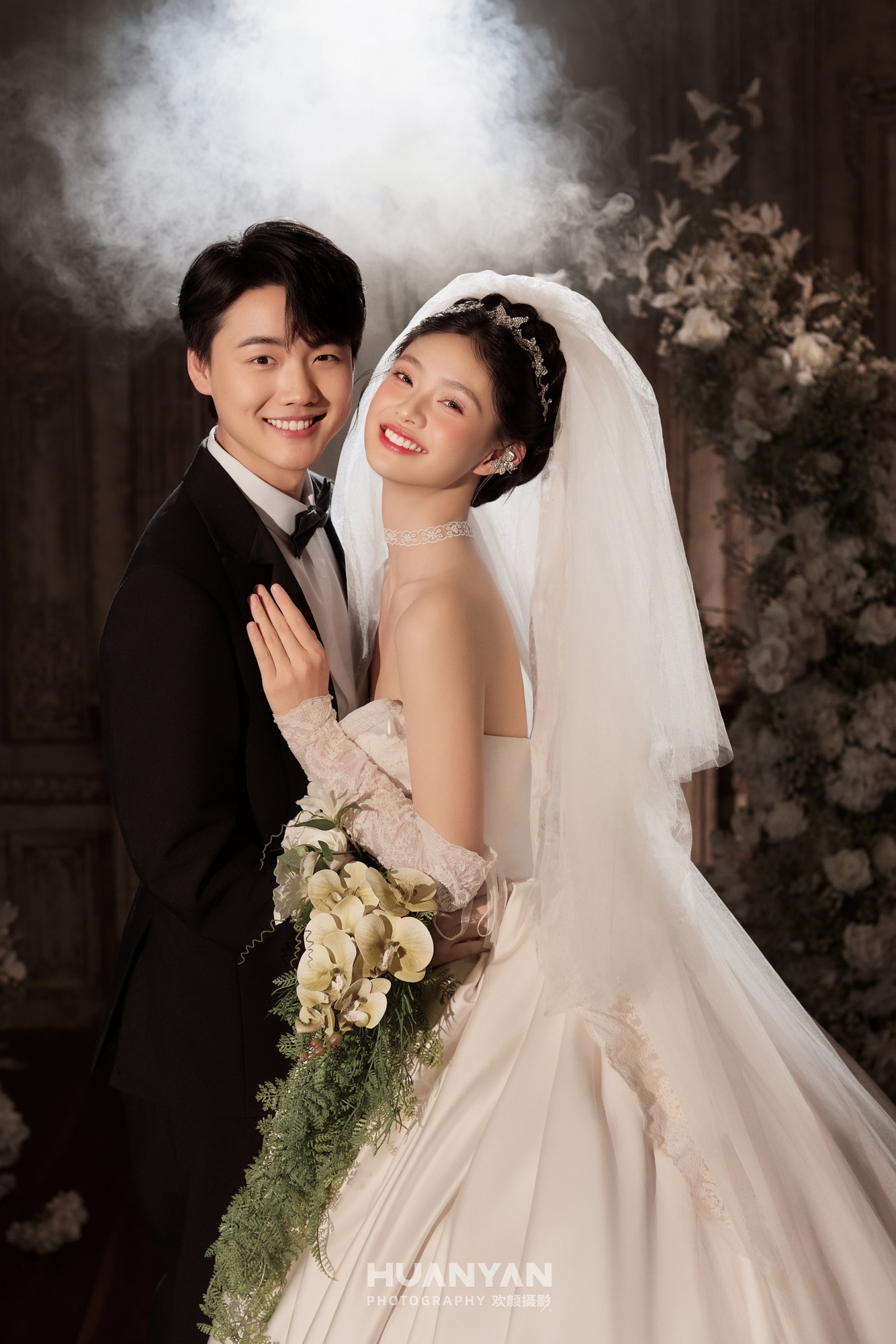 古堡婚纱照实拍