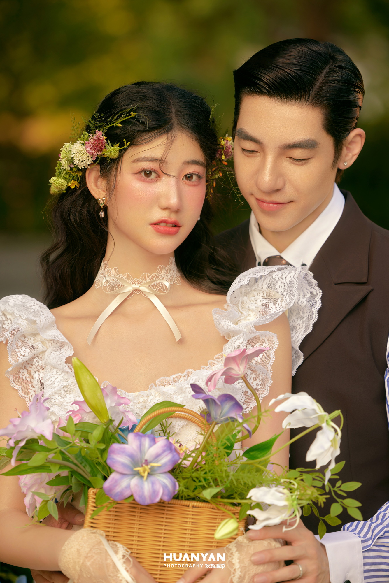 林间漫步·228：轻氧风婚纱照草地实拍