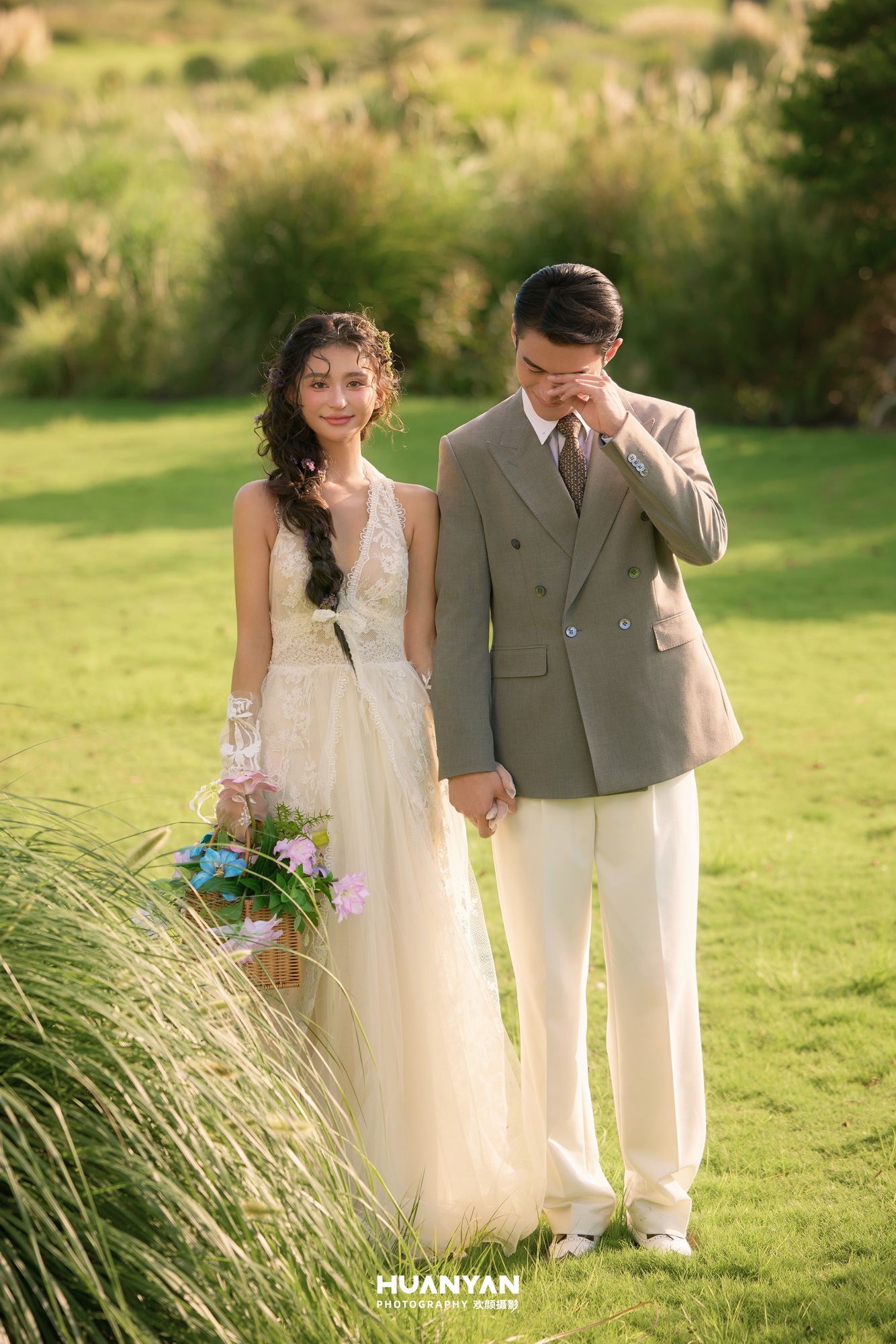 室内高级感风婚纱照实拍（草间甜序系列）