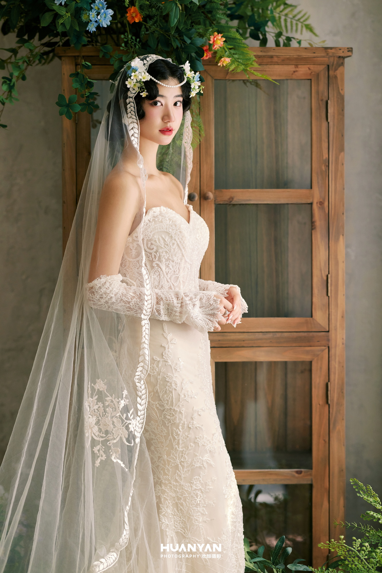 草地轻氧风婚纱照实拍（青语系列）