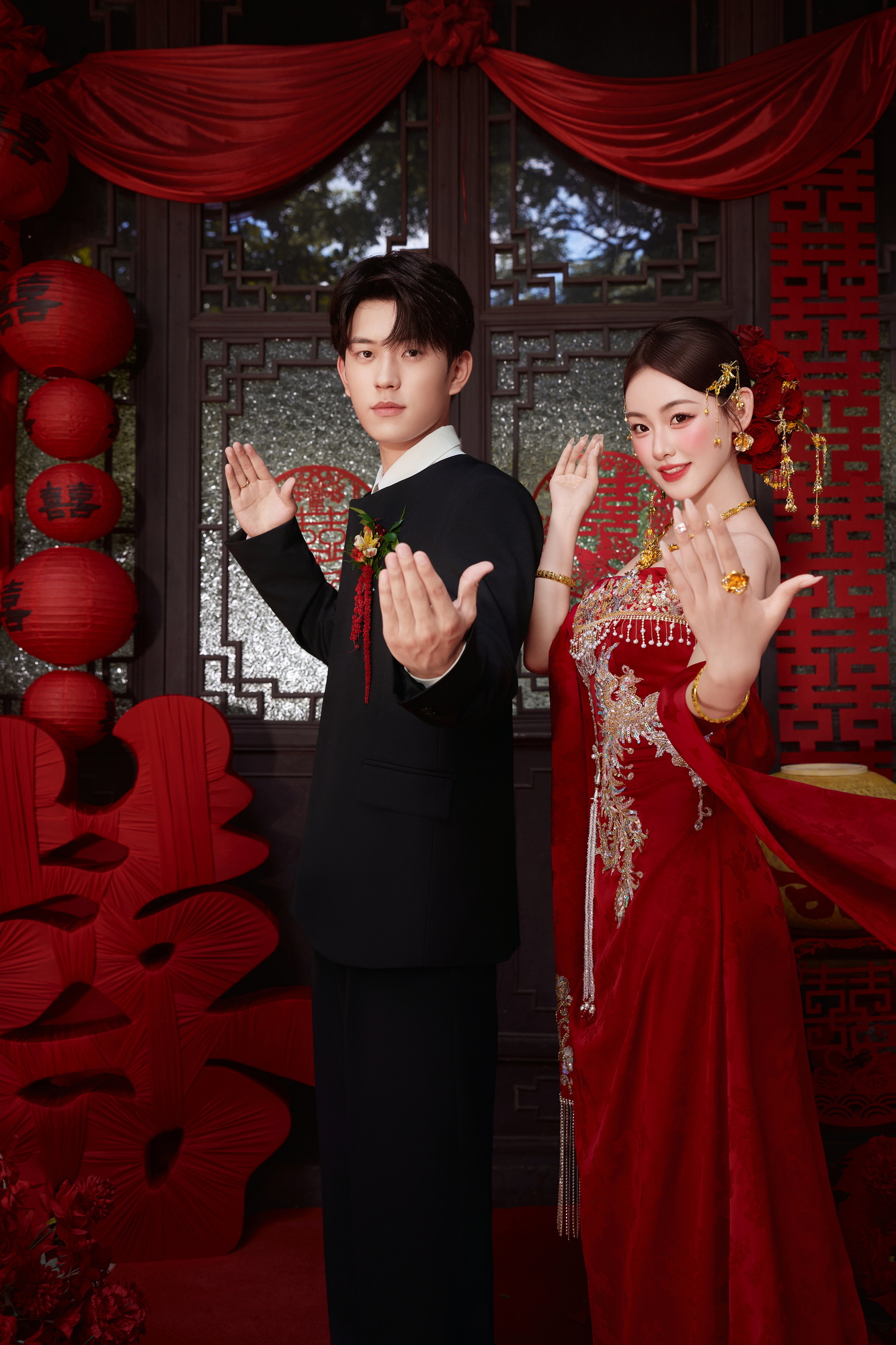 简约风婚纱照 · 室内场景 · 鎏约客片